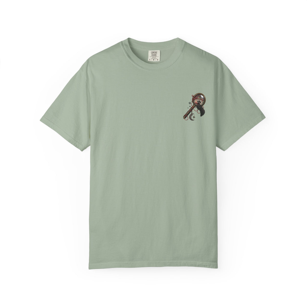 Mystery Evidence Board T-Shirt — Crime Scene Collage Graphic Tee