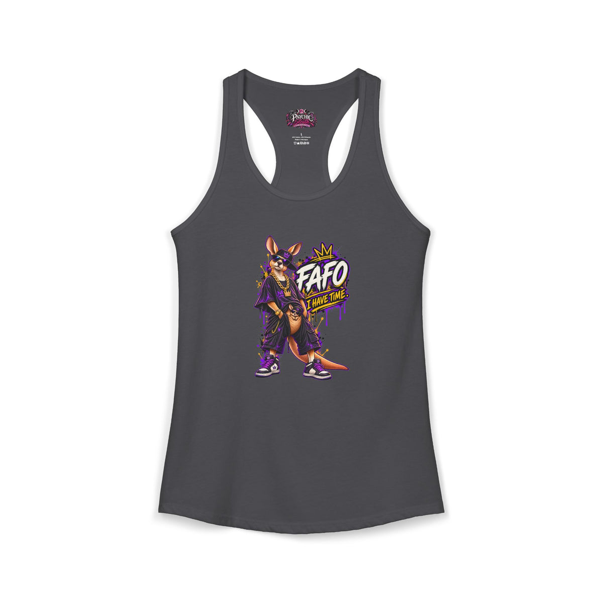 FAFO Kangaroo Graphic Tank - Sarcastic Tank