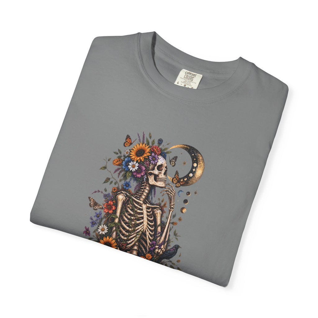Floral Skeleton T-Shirt — Gothic Floral