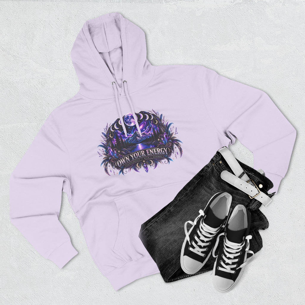 Own Your Energy Hoodie — Cosmic Motivational Pullover