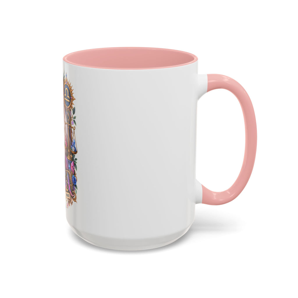 Libra Persian Cat Accent Coffee Mug — Zodiac Horoscope Gift (11/15oz)