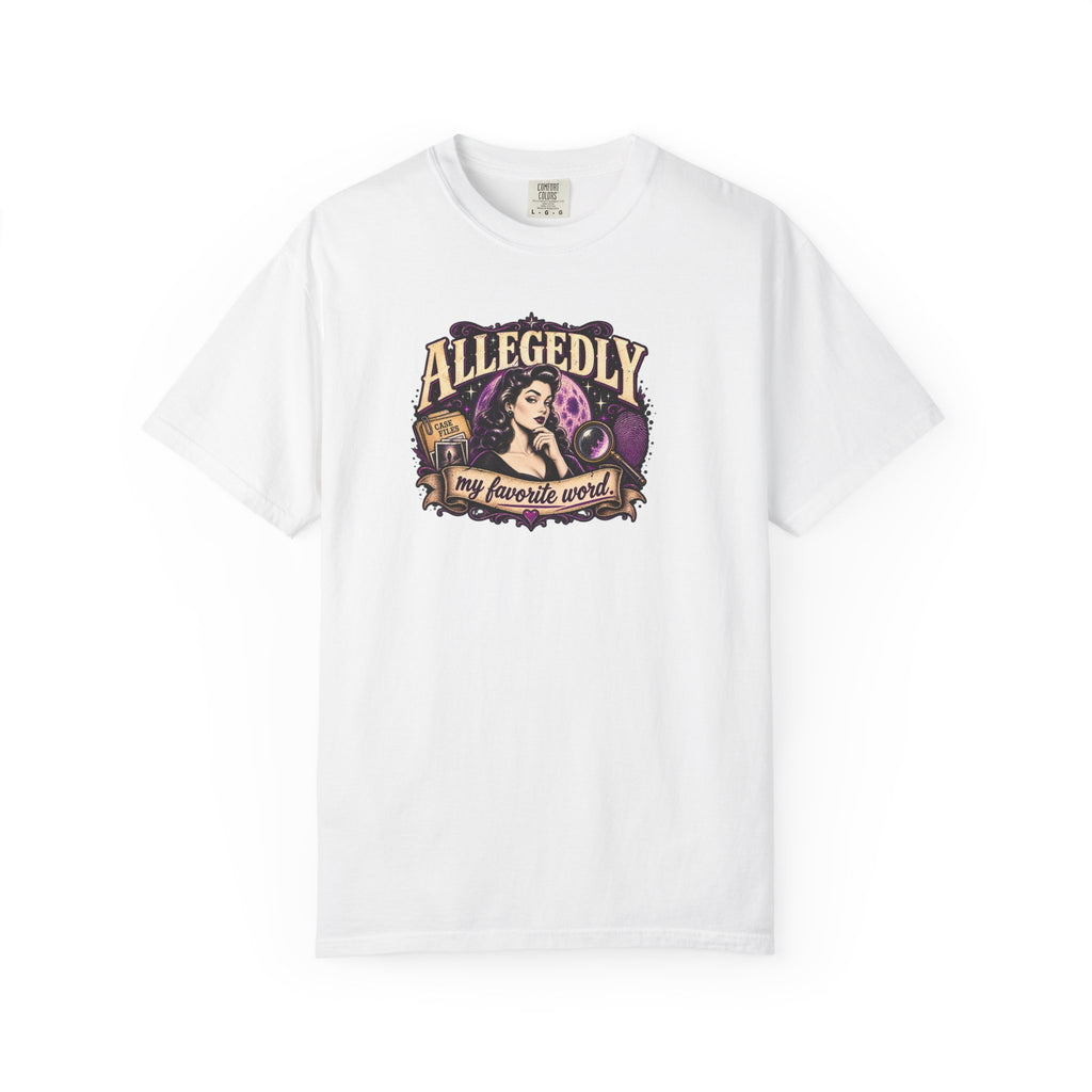 Allegedly My Favorite Word Graphic T-Shirt
