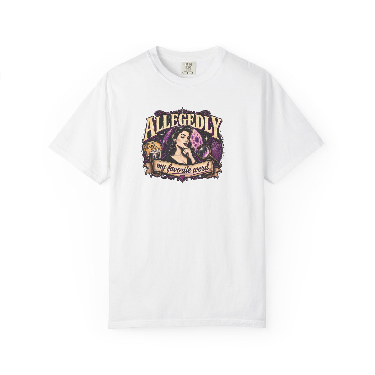 Allegedly My Favorite Word Graphic T-Shirt