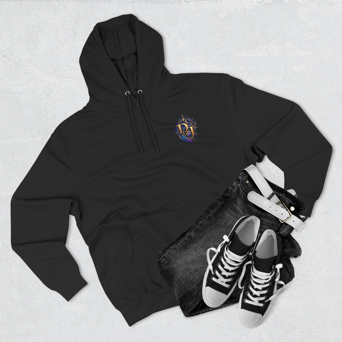 Divine Justice Graphic Hoodie — Support the Mission