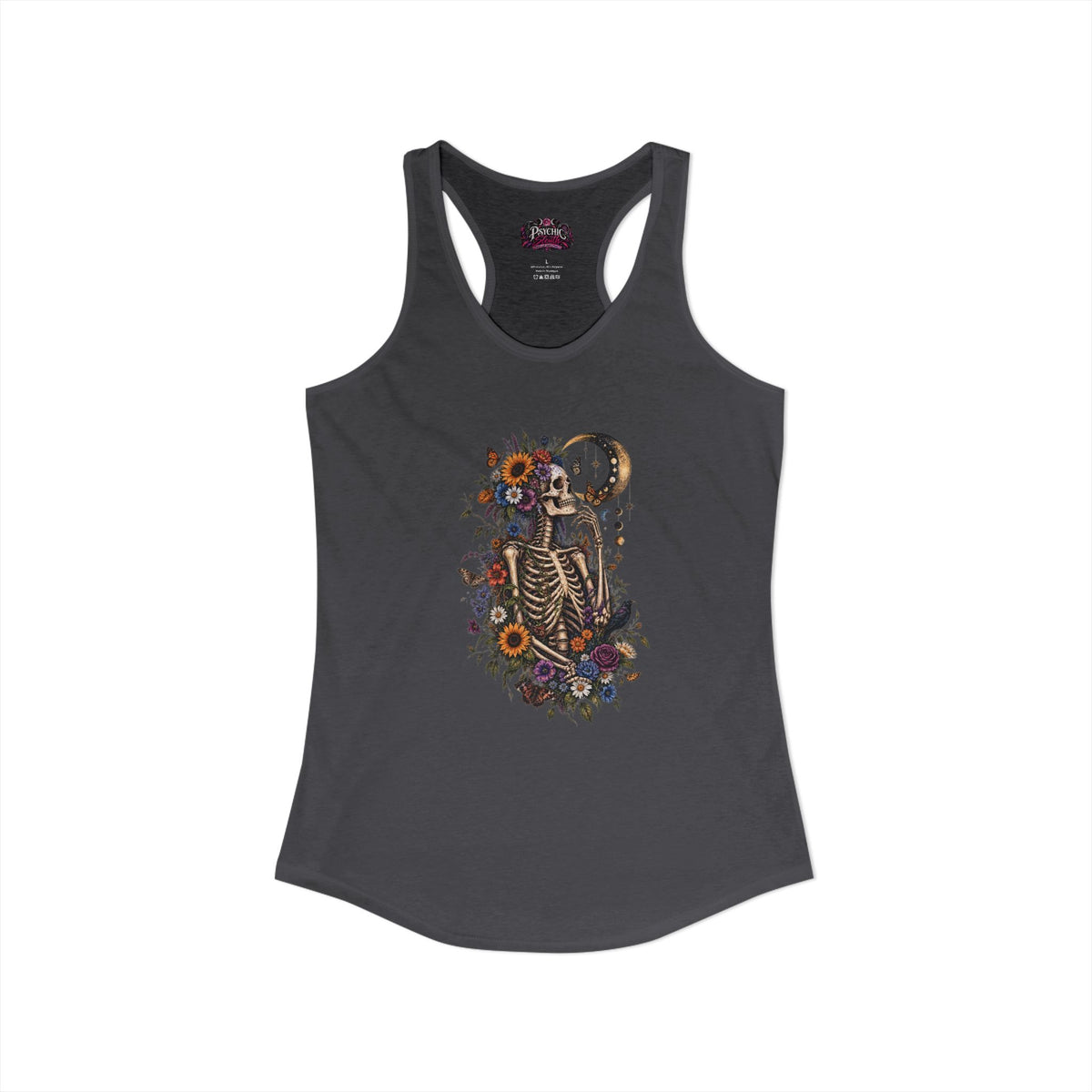 Floral Celestial Skeleton Tank