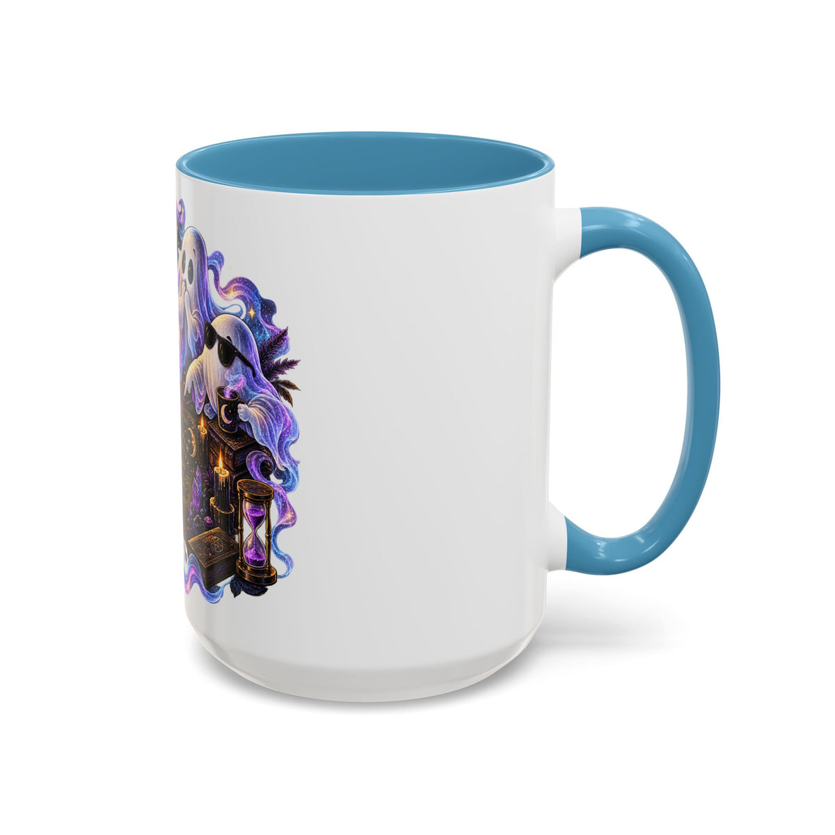 Halloween Ghost Ouija Accent Coffee Mug (11/15oz)