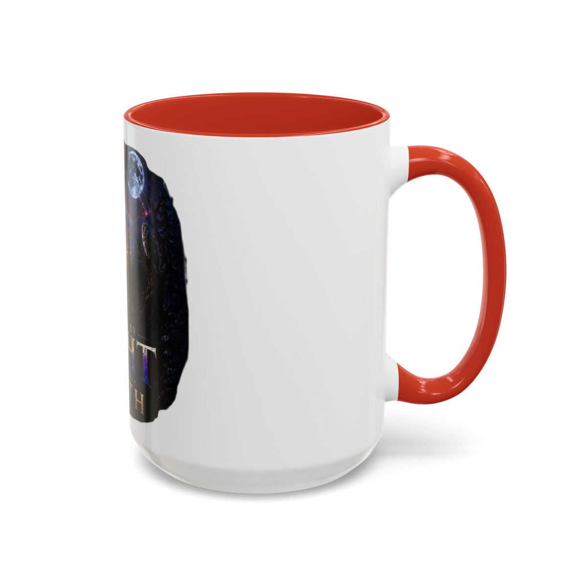 Guided by Light Coffee Mug — Inspirational Nature Moonrise Design (11/15oz) Advocacy mug