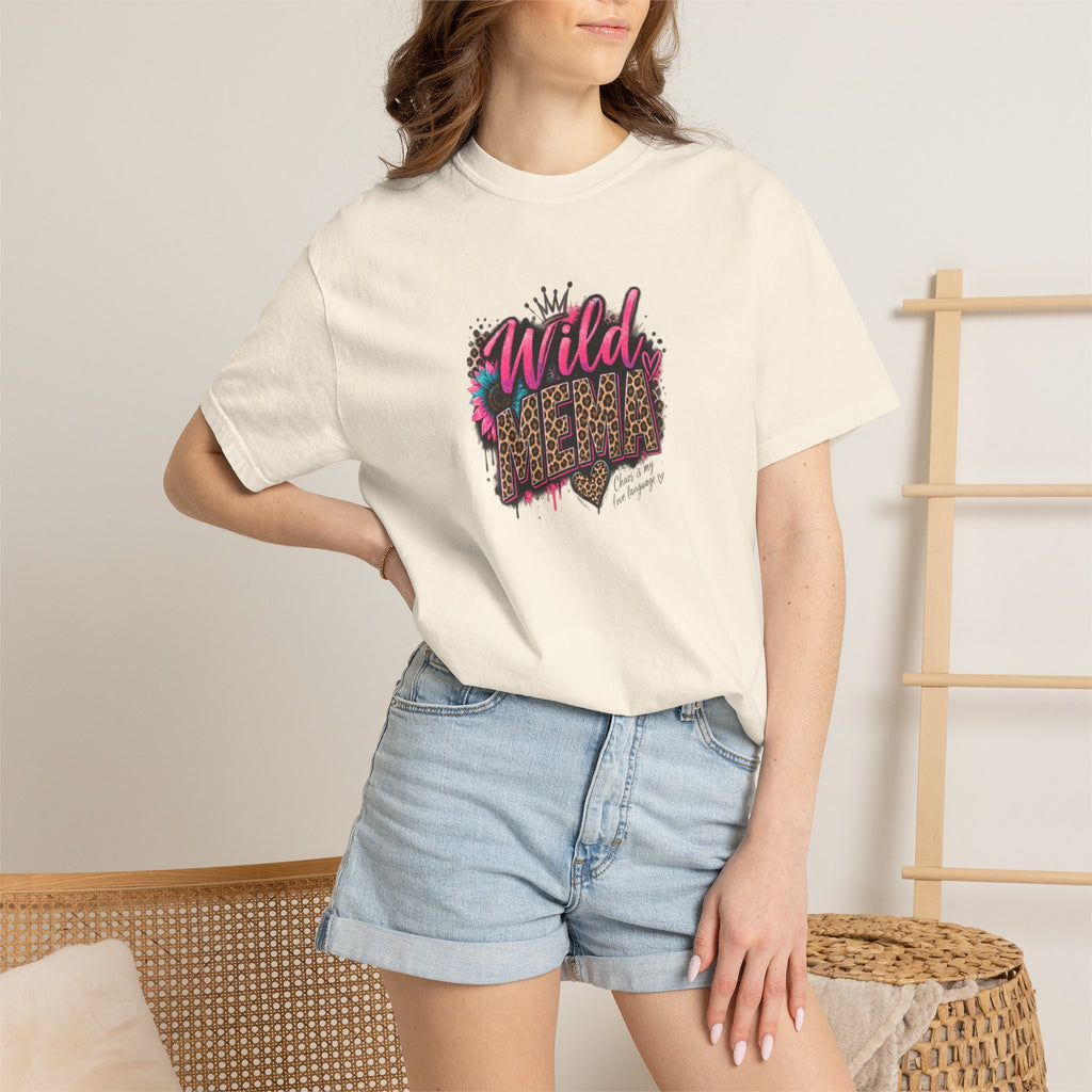 Wild MEMA Leopard Graphic T-Shirt