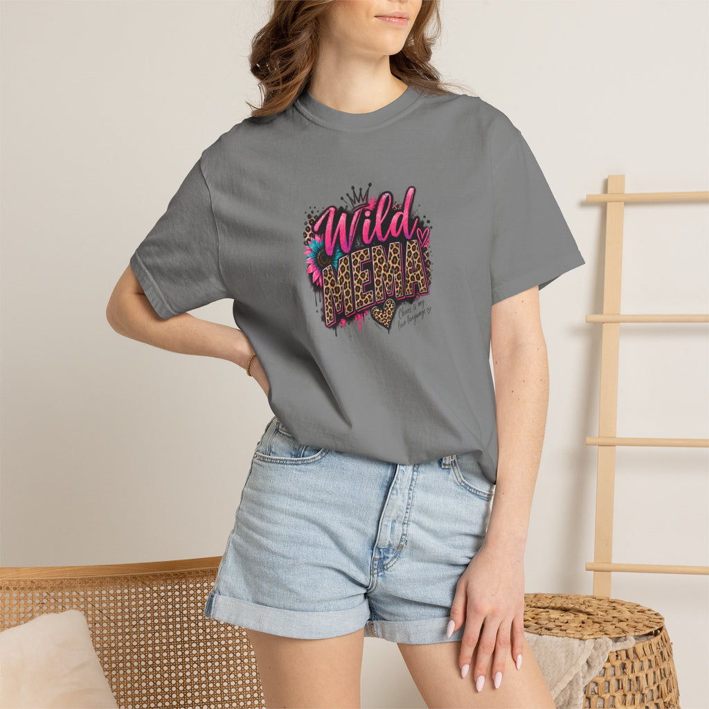 Wild MEMA Leopard Graphic T-Shirt