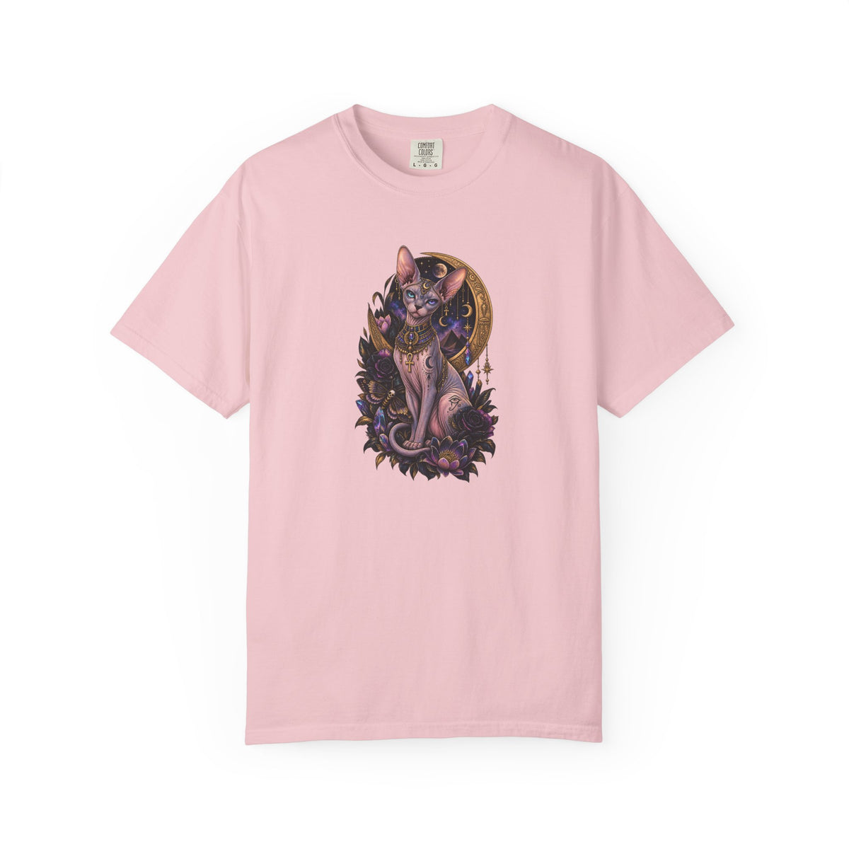 Egyptian Sphynx Moon cat Graphic T-Shirt