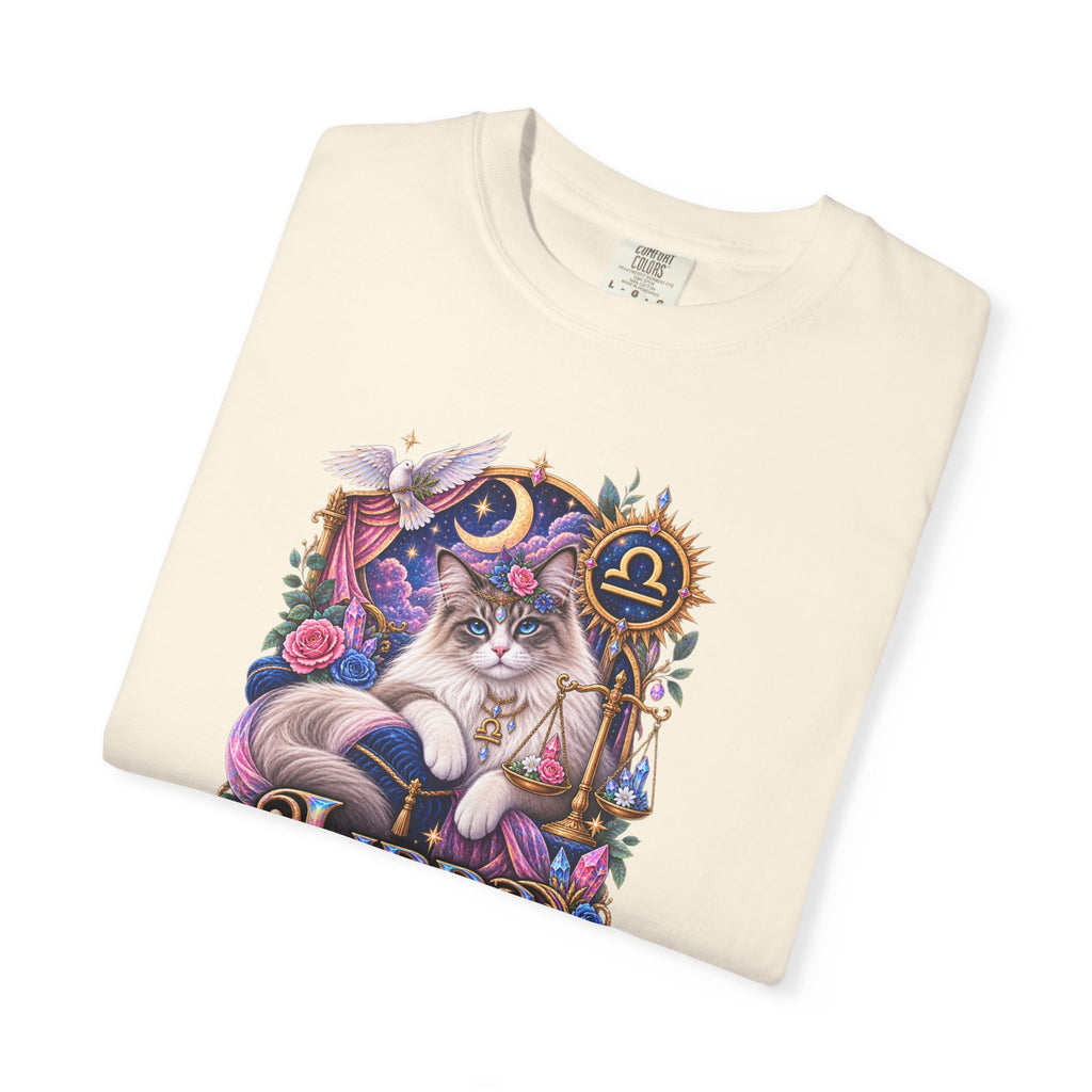 Libra Zodiac T-Shirt — Persian Celestial Scale Astrology Tee