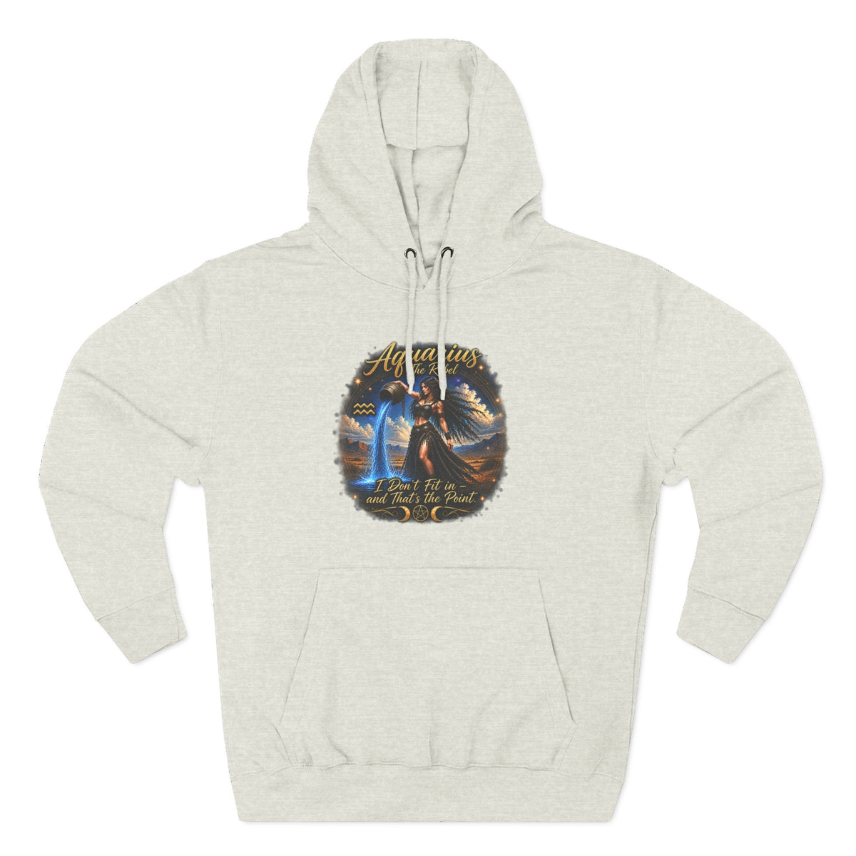 Aquarius Rebel Zodiac Hoodie