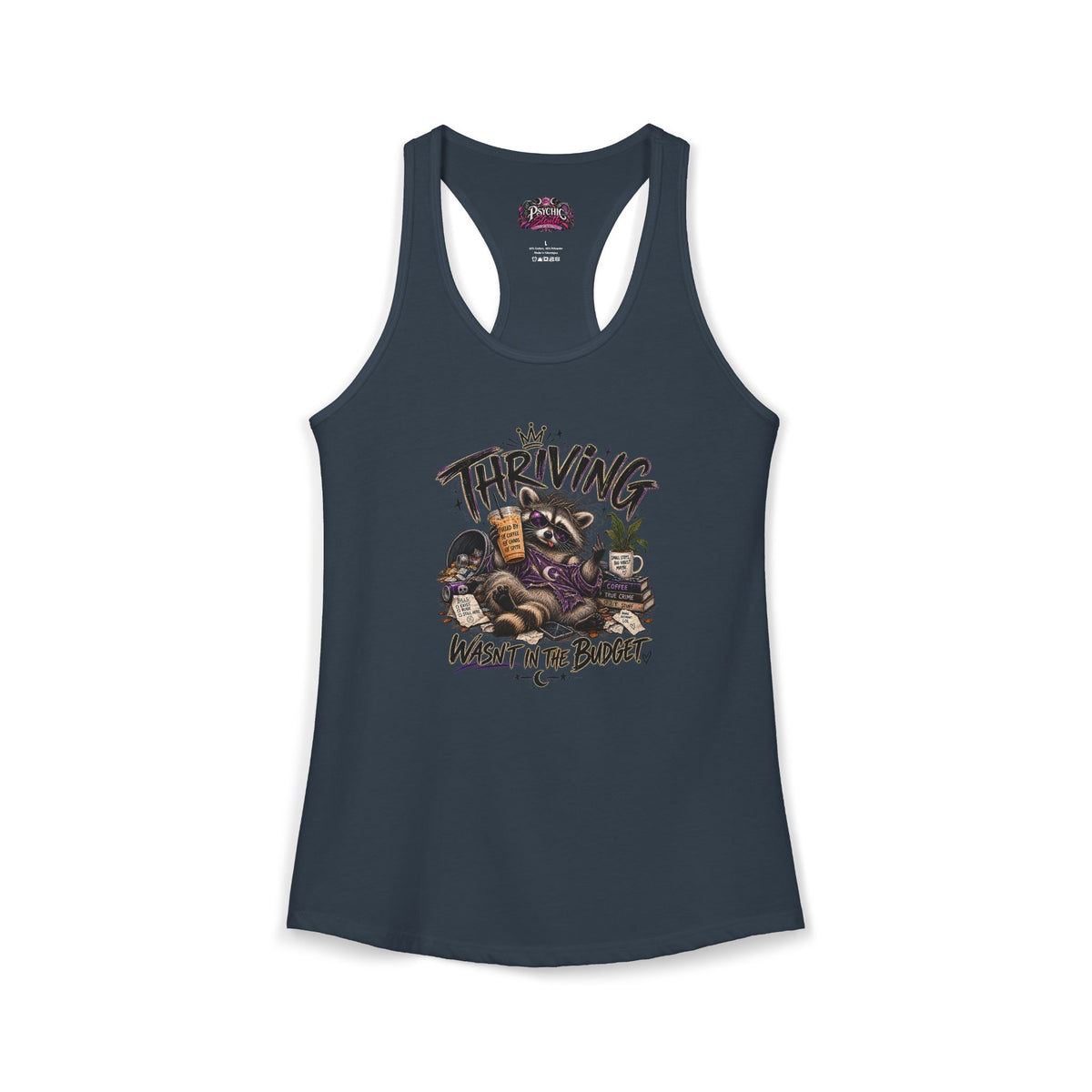 Thriving Humor Raccoon Tank