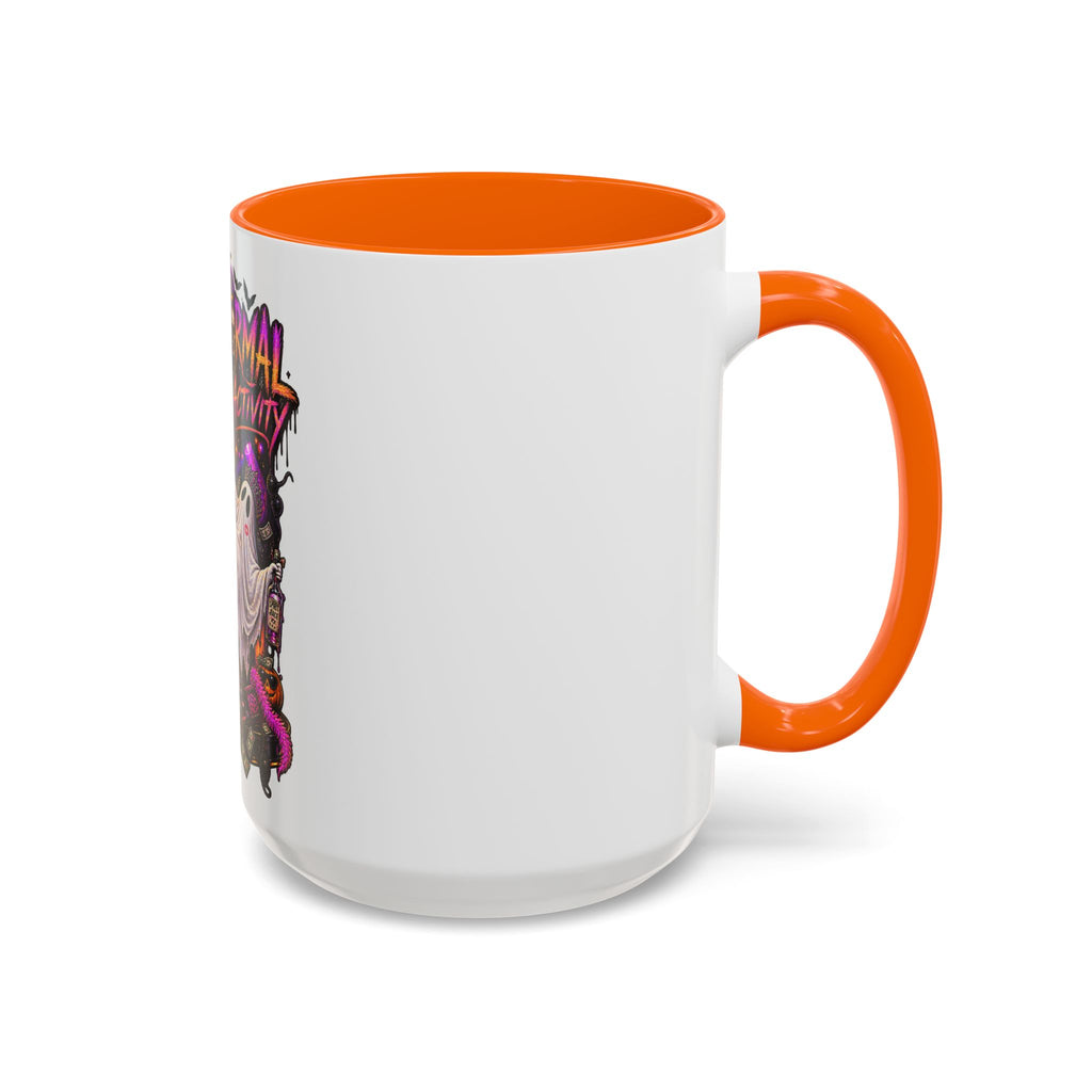 Coffee Mug — 'Paranormal Activity' Ghost Pole Dancing Halloween Accent Mug (11/15oz)