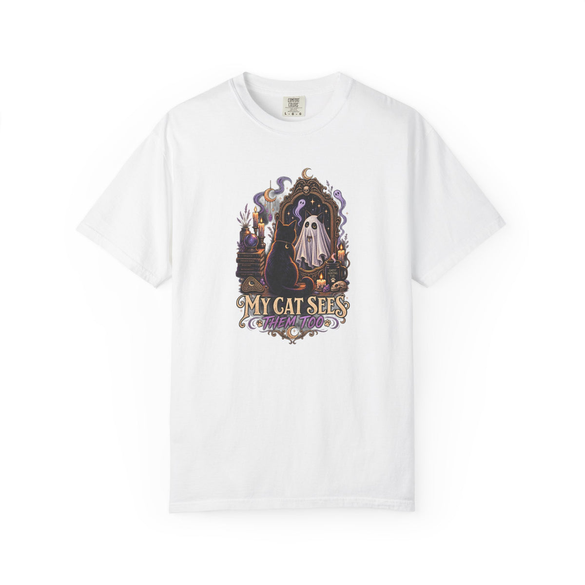 My Cat Sees Ghosts T-Shirt