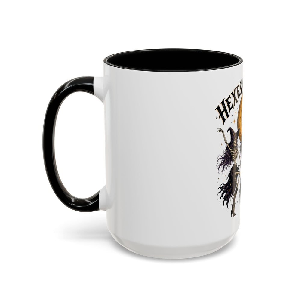 Hexes on My Ex's Witch Coffee Mug — Funny Halloween Accent Mug (11/15oz)