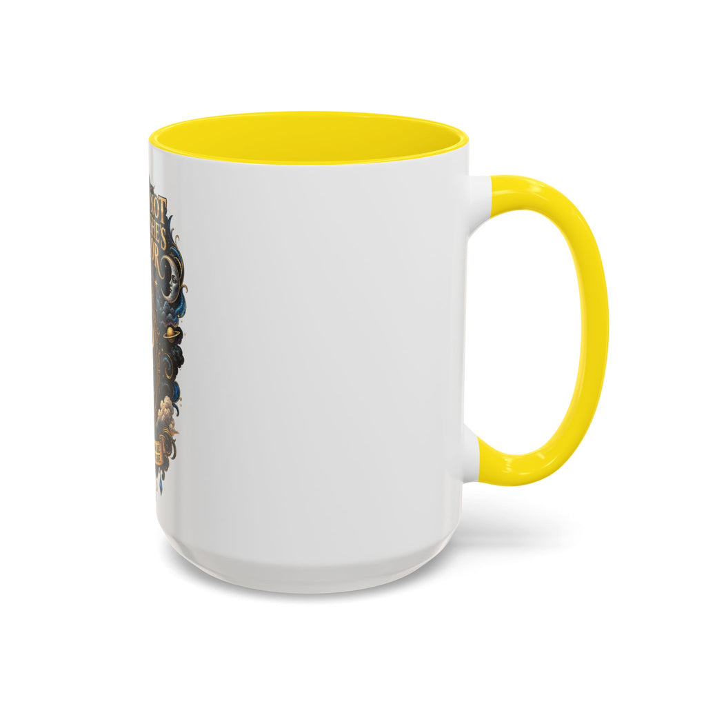 Coffee Mug — "Karma's Not a Bitch — She's a Mirror" Accent Ceramic Mug (11/15oz)