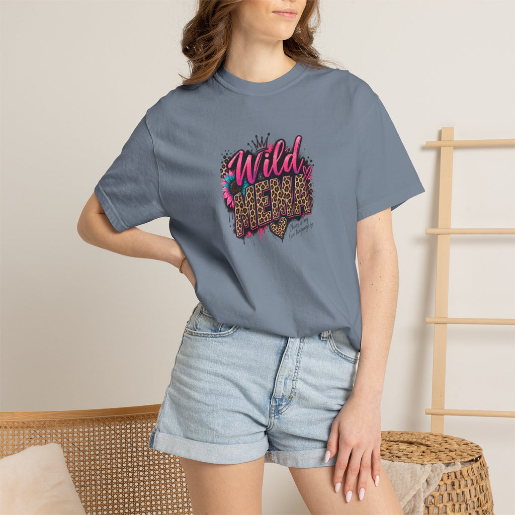 Wild MEMA Leopard Graphic T-Shirt