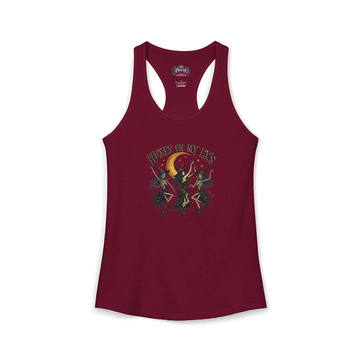 Hexes On my Ex's Witchy Skeleton Tank