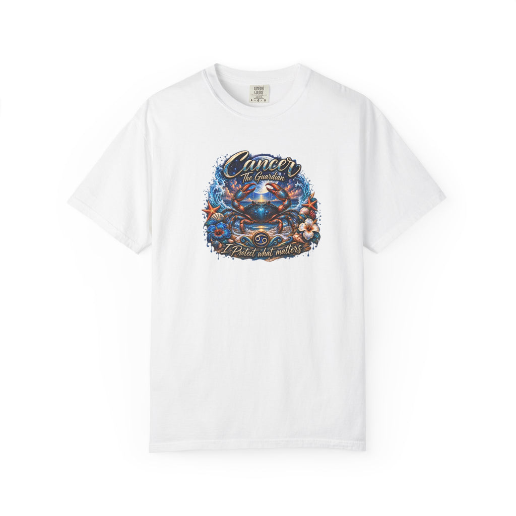 Cancer The Guardian Zodiac Tee- Born Devoted