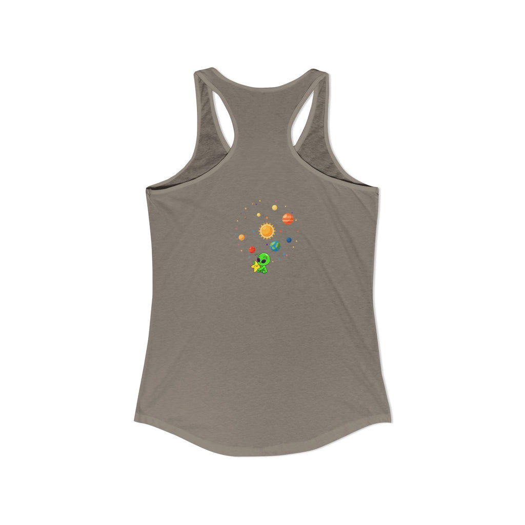 Stay Weird Alien Graphic Tank