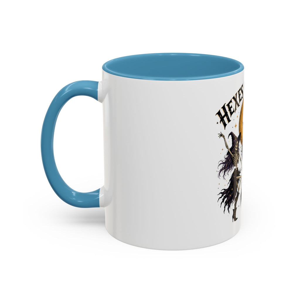 Hexes on My Ex's Witch Coffee Mug — Funny Halloween Accent Mug (11/15oz)