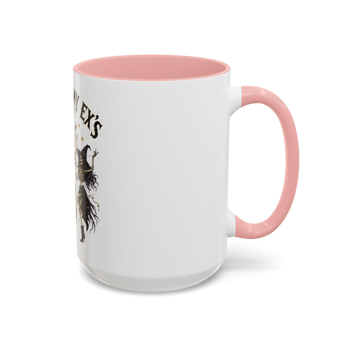 Hexes on My Ex's Witch Coffee Mug — Funny Halloween Accent Mug (11/15oz)