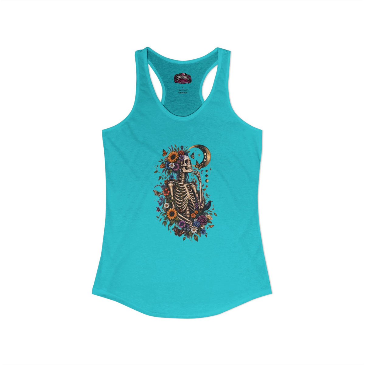 Floral Celestial Skeleton Tank