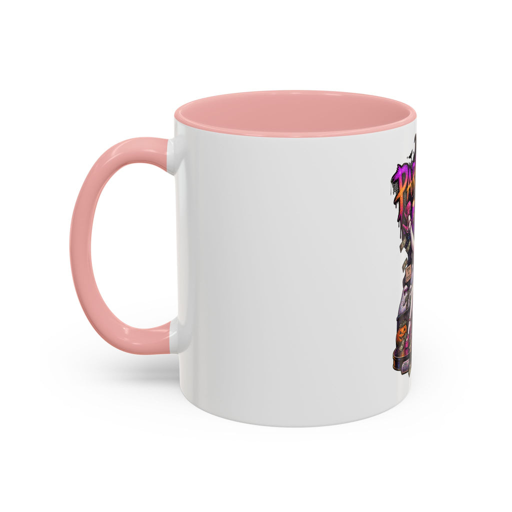 Coffee Mug — 'Paranormal Activity' Ghost Pole Dancing Halloween Accent Mug (11/15oz)