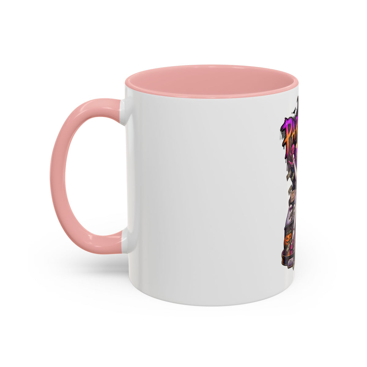 Coffee Mug — 'Paranormal Activity' Ghost Pole Dancing Halloween Accent Mug (11/15oz)