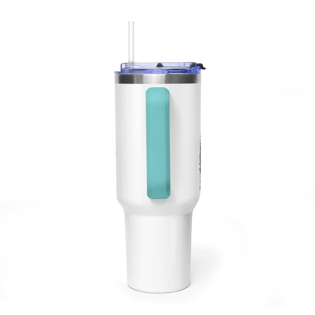 40oz Vacuum Tumbler - "Allegedly" Retro Detective Graphic