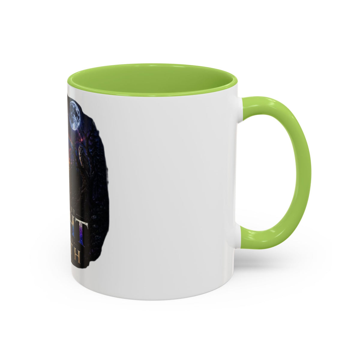 Guided by Light Coffee Mug — Inspirational Nature Moonrise Design (11/15oz) Advocacy mug