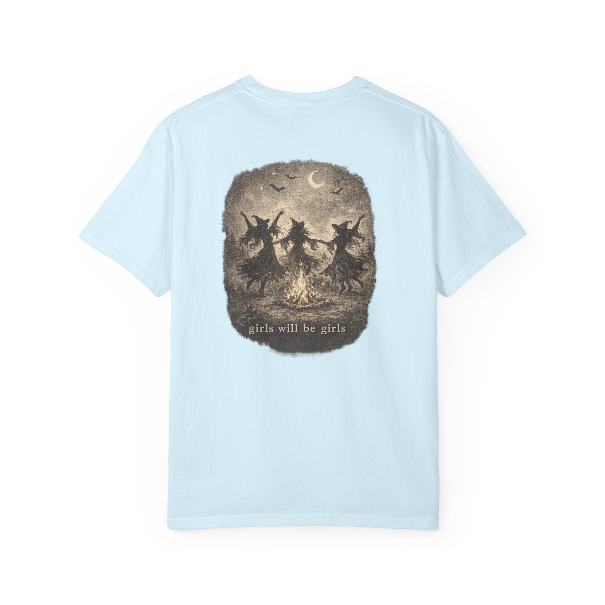 Witch Sisters T-Shirt — "Girls Will Be Girls" Graphic Tee