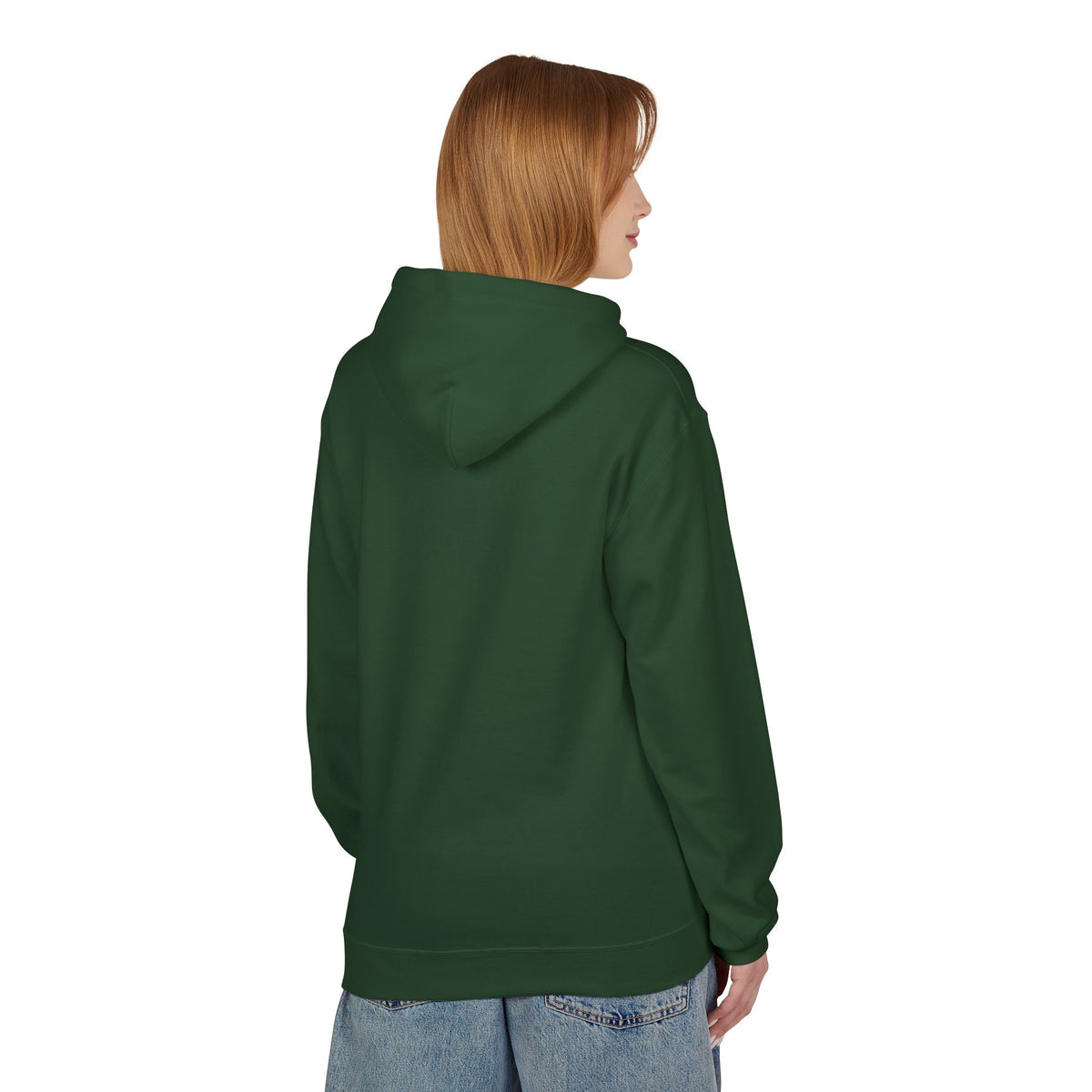 Glow Different Hoodie — Pastel Brush Script Inspirational Pullover