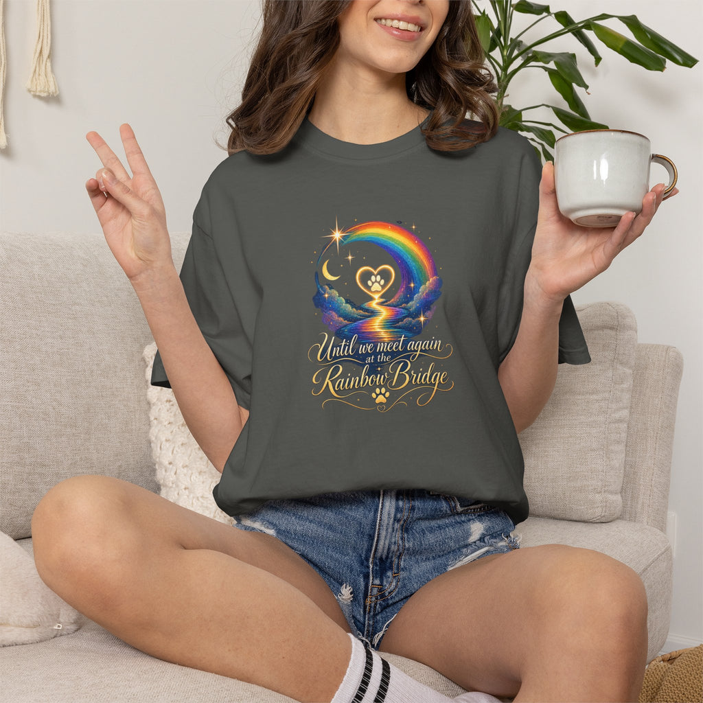 Until we meet again- Rainbow Bridge Memorial tee