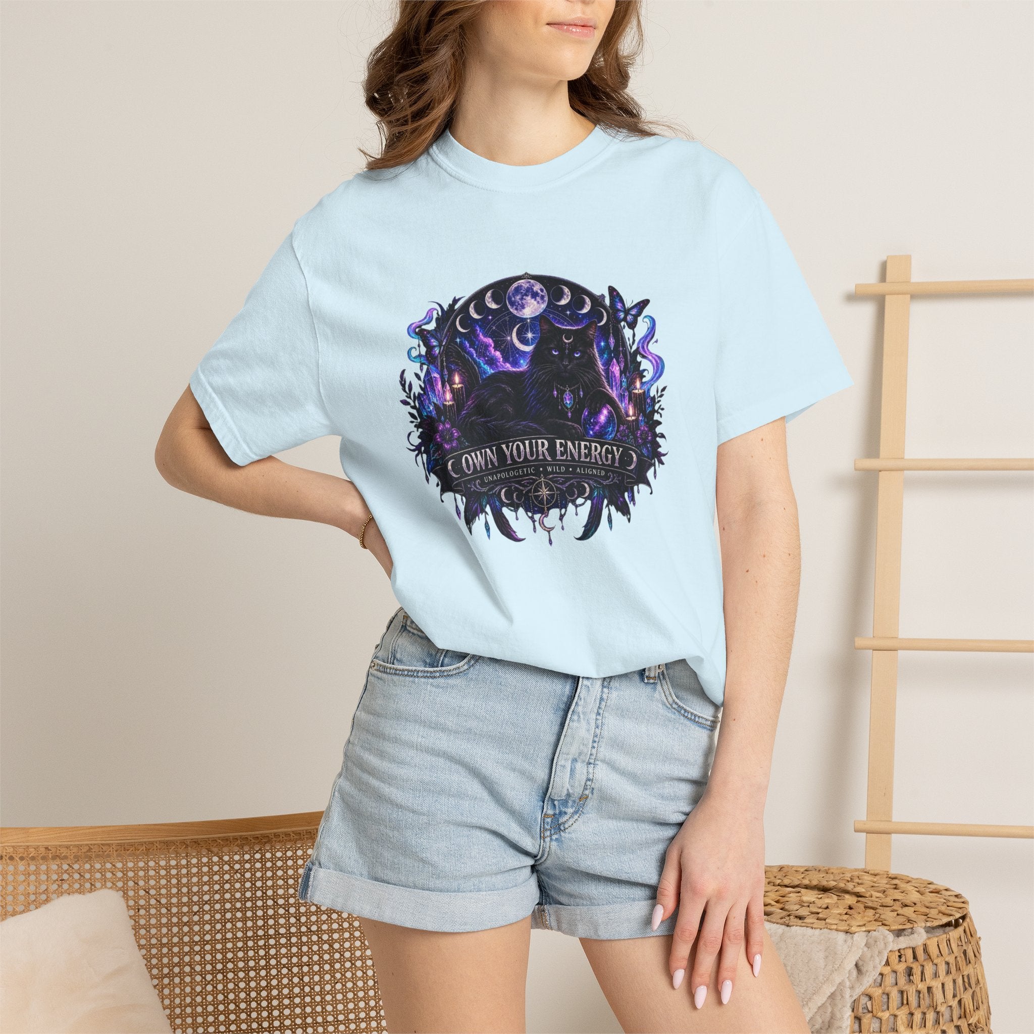 Own Your Energy T-Shirt — Mystic Moon Forest Graphic Tee