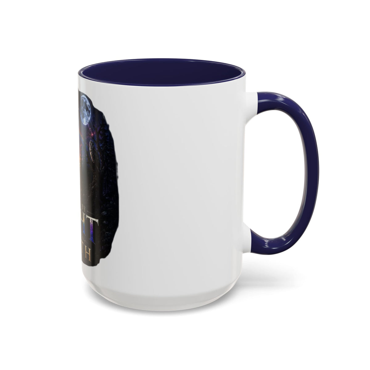 Guided by Light Coffee Mug — Inspirational Nature Moonrise Design (11/15oz) Advocacy mug