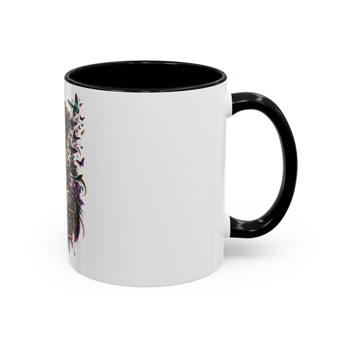 Trust What You Feel Moth Coffee Mug – Inspirational 11/15oz Accent Mug