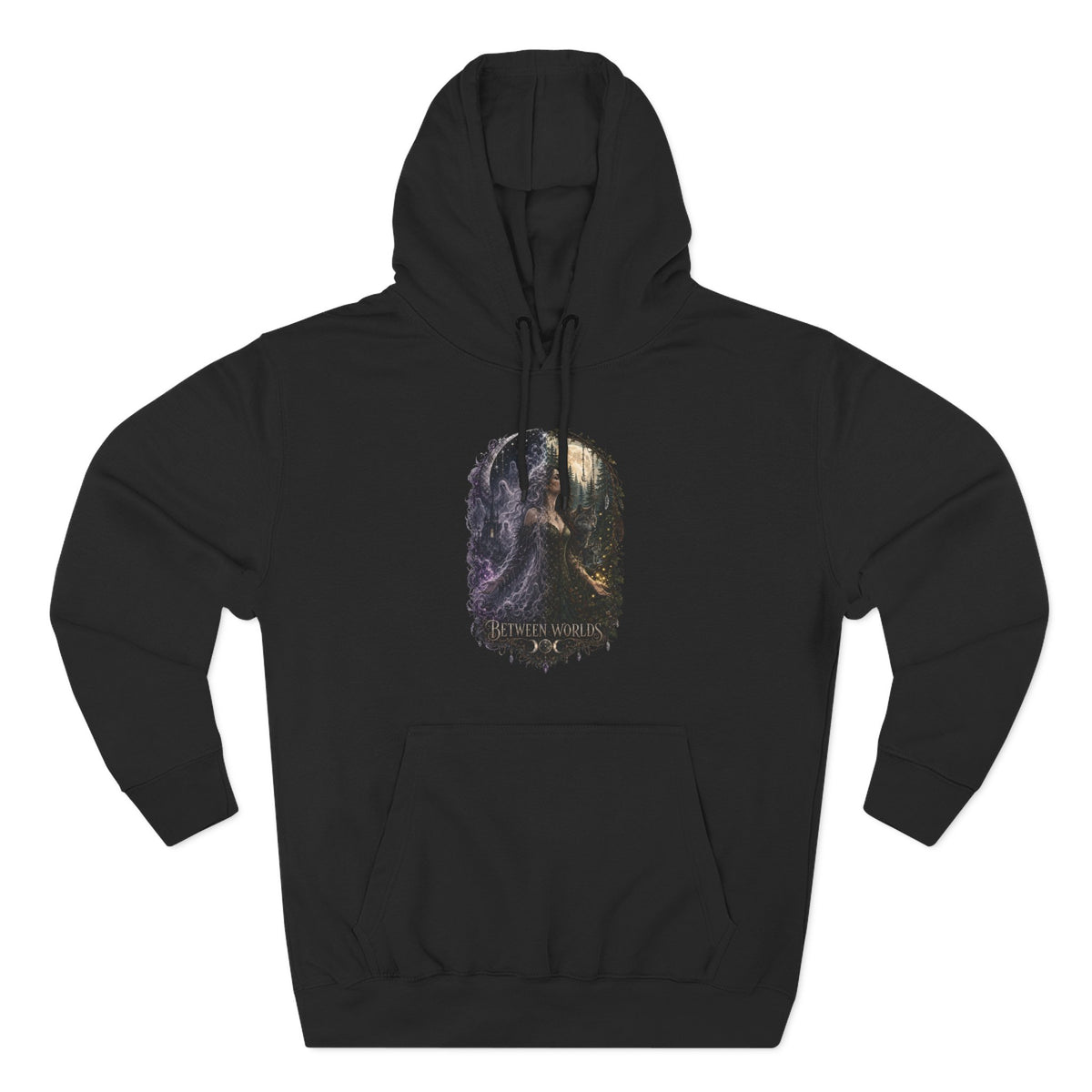 Witchy Between Worlds Ghostly Gothic Hoodie