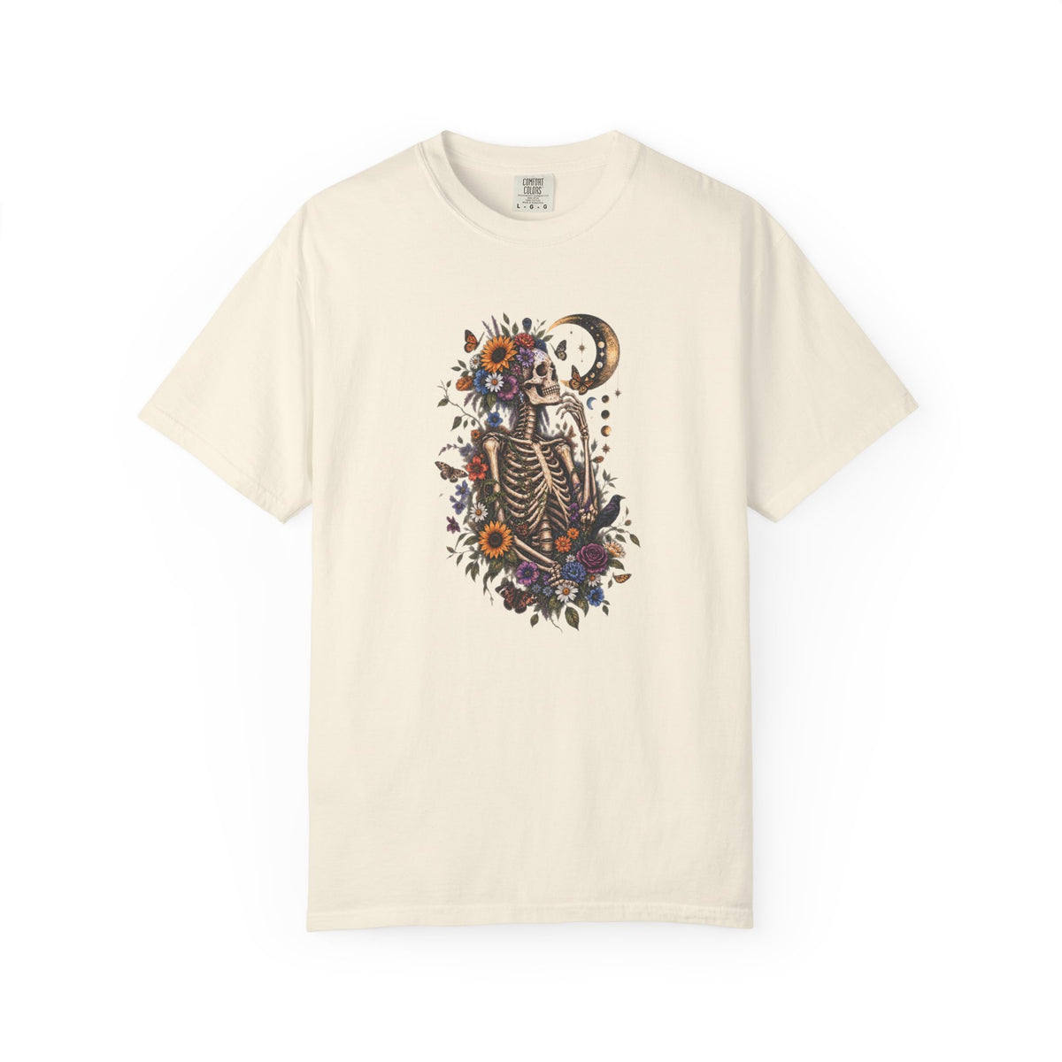 Floral Skeleton T-Shirt — Gothic Floral
