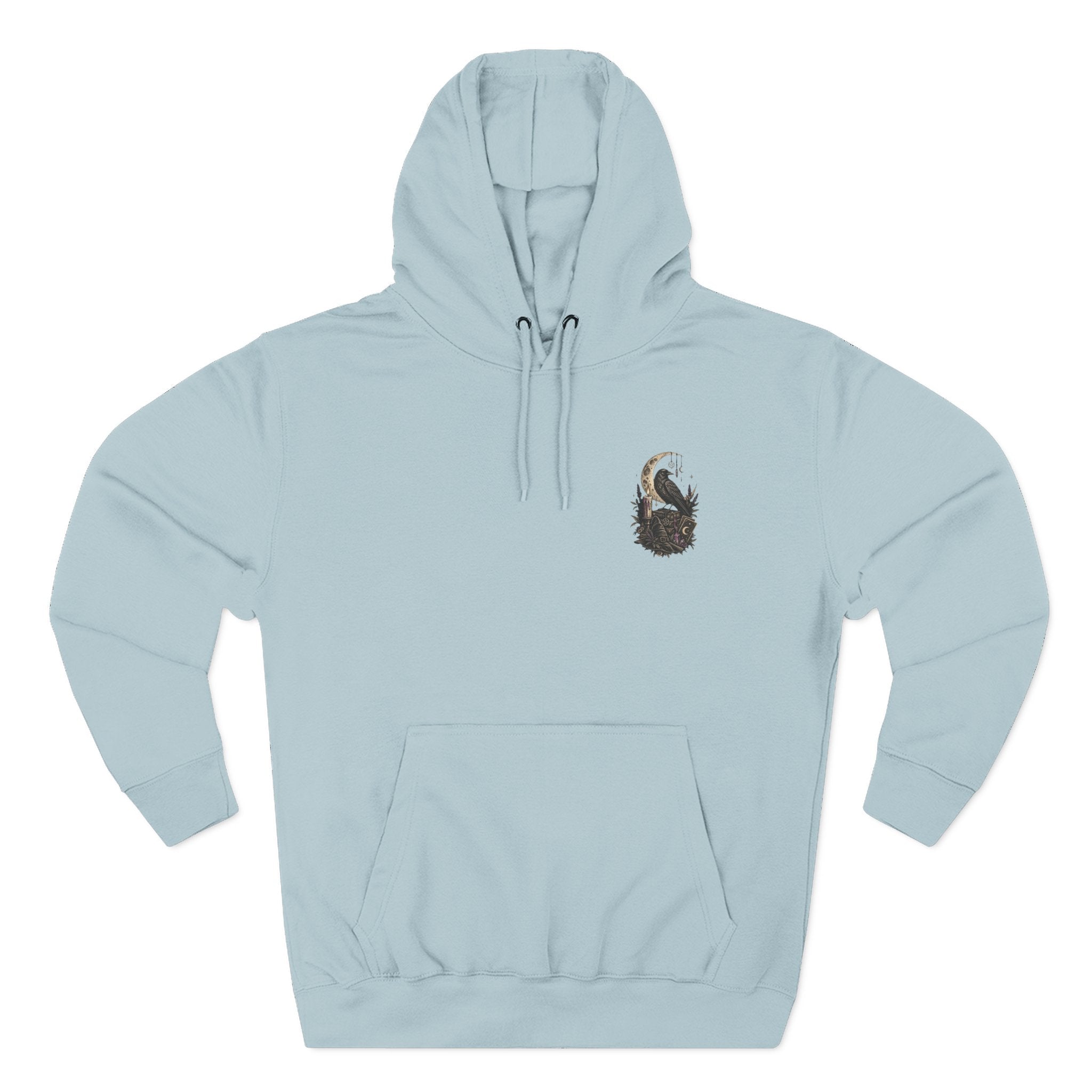 Witchy Trio Graphic Hoodie – 'Girls Will Be Girls' Vintage Moonback Sweatshirt