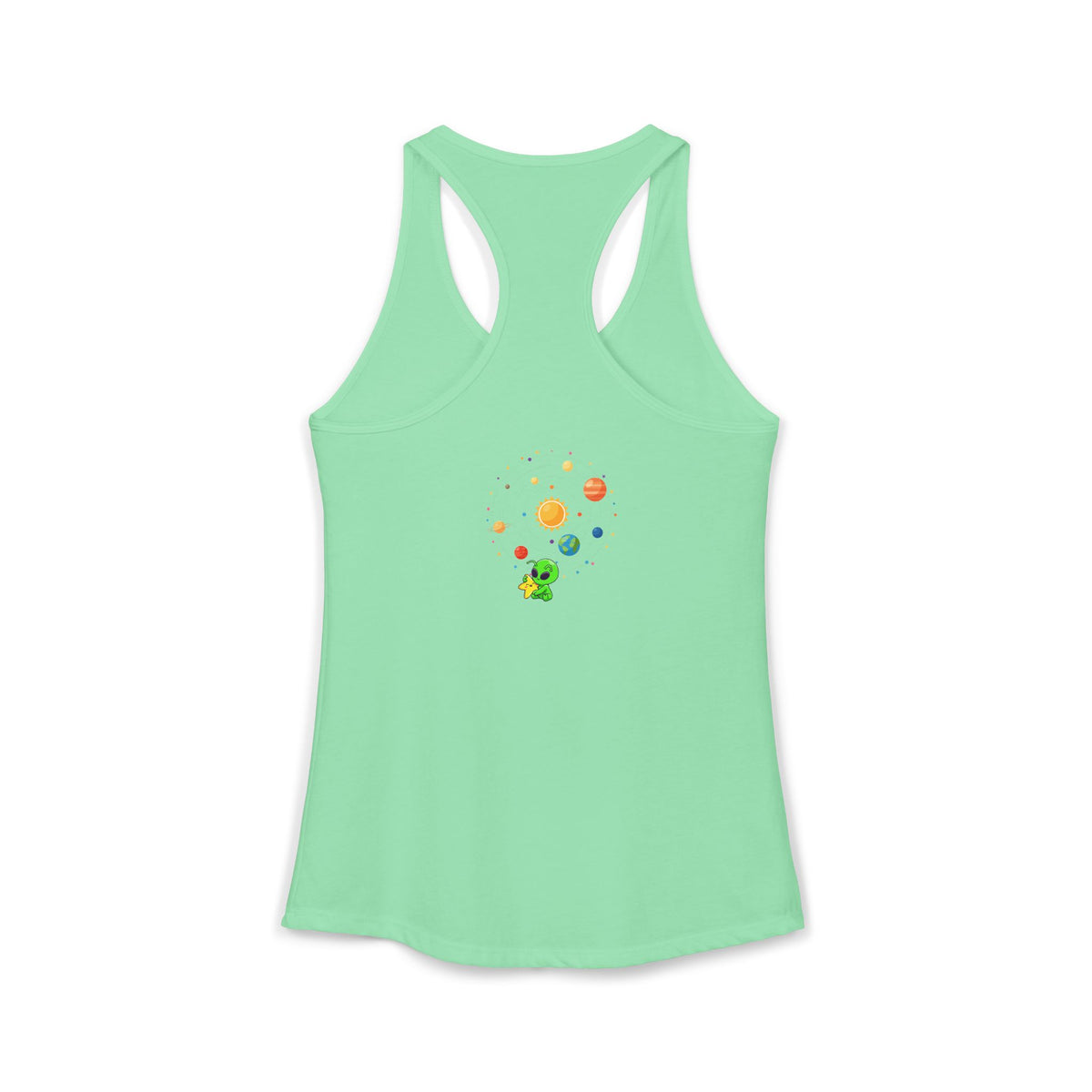 Stay Weird Alien Graphic Tank