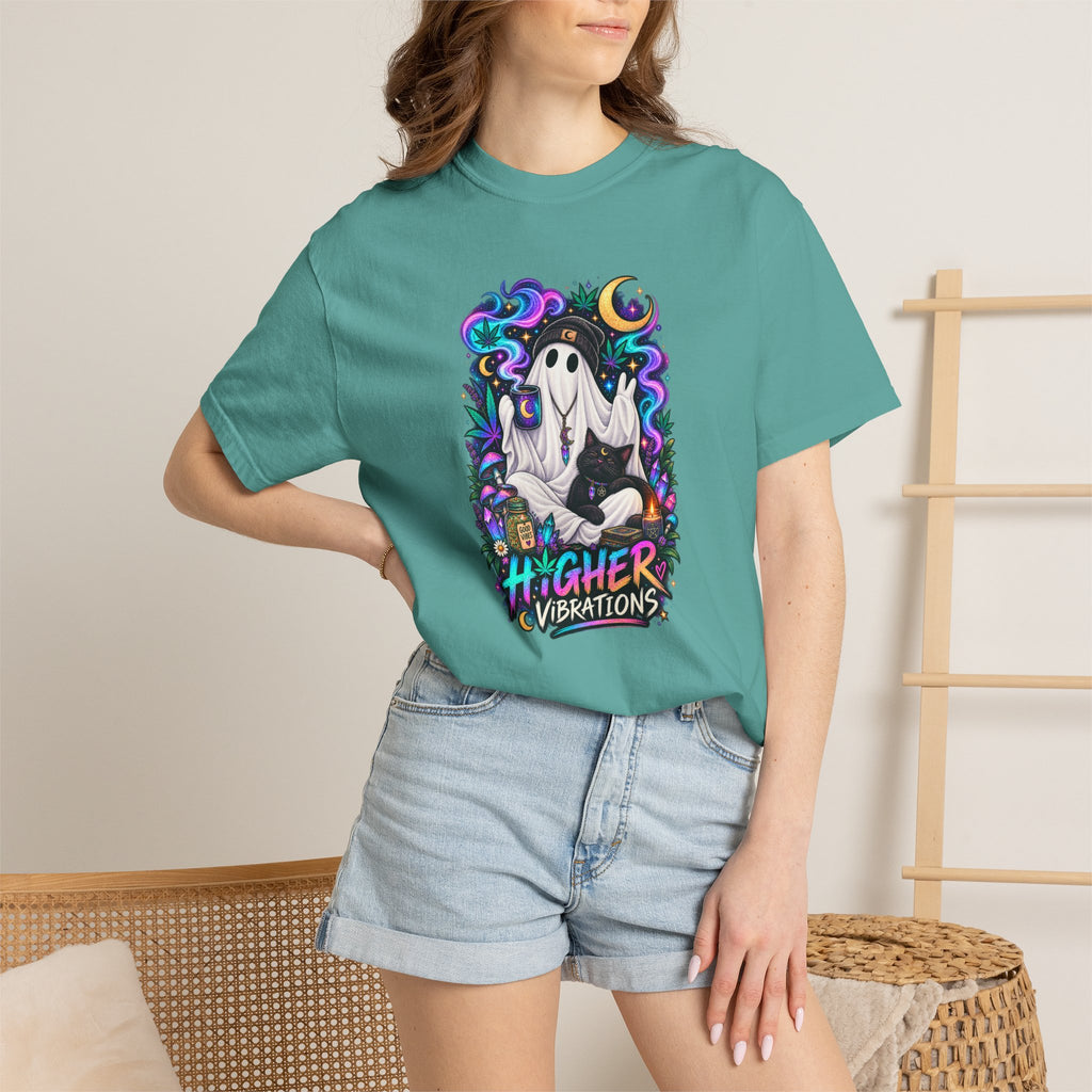 Higher Vibrations Ghost Graphic T-Shirt