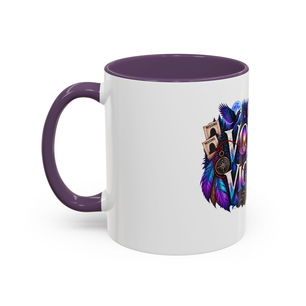 Voices for Victims Accent Coffee Mug – Advocacy & Support Ceramic Mug (11/15oz)