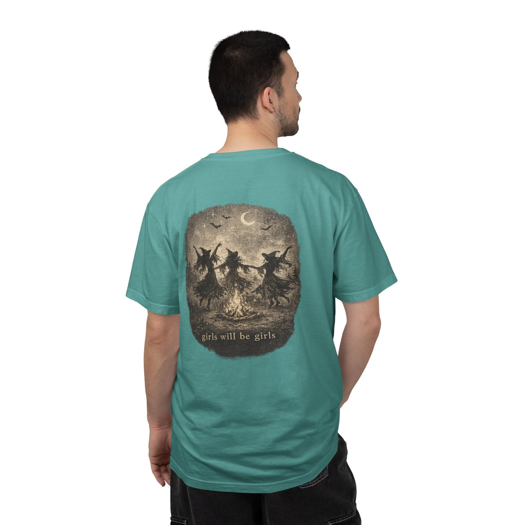 Witch Sisters T-Shirt — "Girls Will Be Girls" Graphic Tee