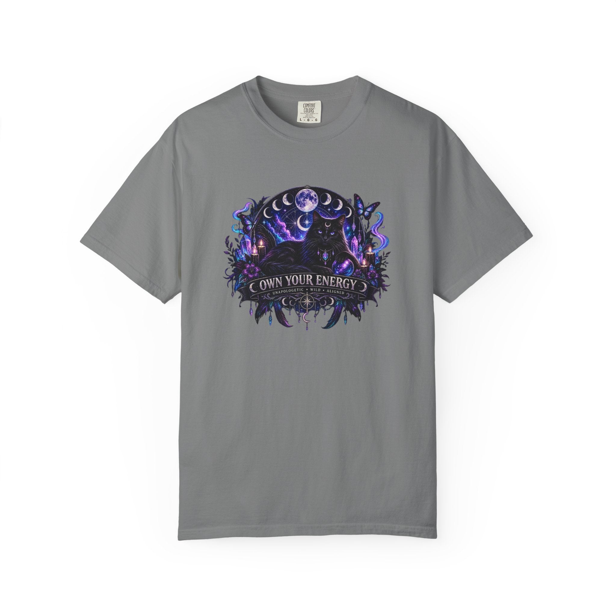 Own Your Energy T-Shirt — Mystic Moon Forest Graphic Tee