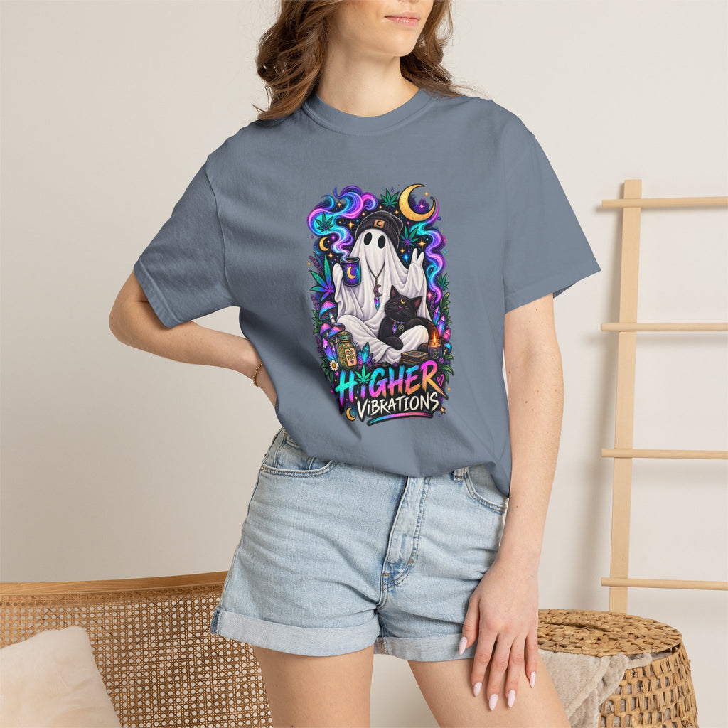 Higher Vibrations Ghost Graphic T-Shirt