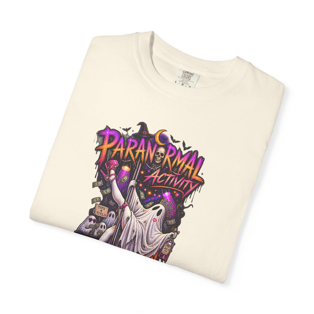 Paranormal Activity Ghost T-Shirt= Halloween ghost tee