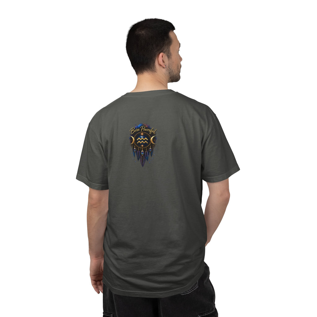 Aquarius "The Rebel" Zodiac T-Shirt – Water Bearer Astrology Tee Zodiac Sign