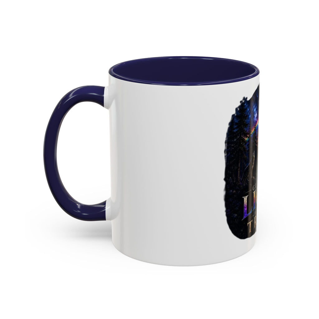 Guided by Light Coffee Mug — Inspirational Nature Moonrise Design (11/15oz) Advocacy mug